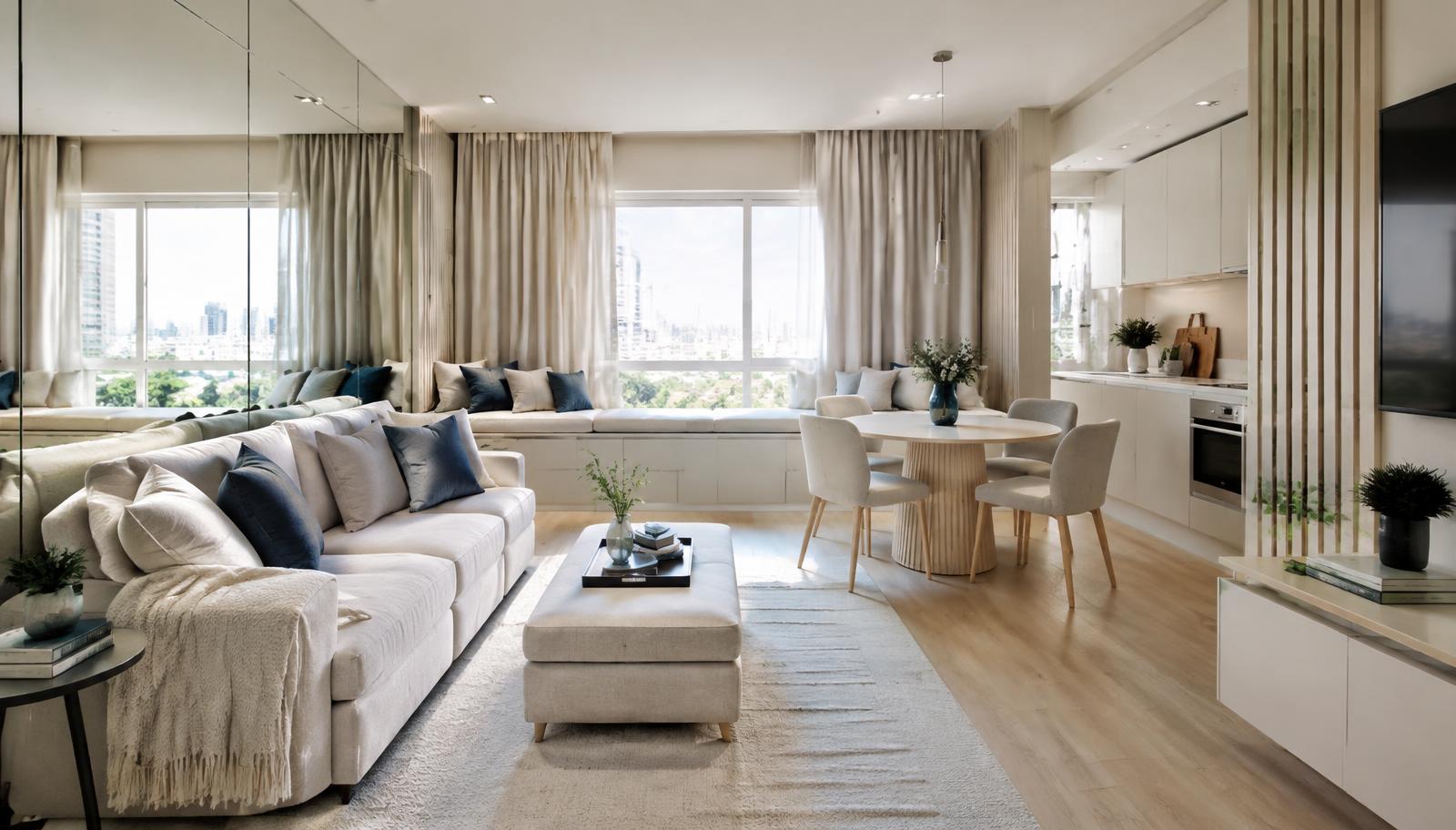 Small House Interior Design Ideas: How to Make 500 Sq. Ft. Look Like 1000