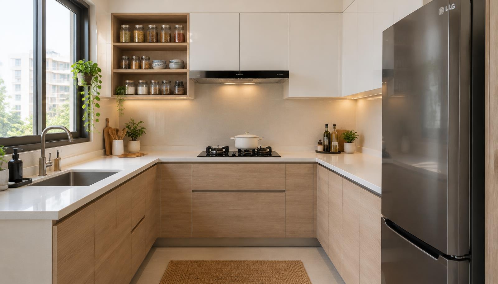 Low-Budget Modular Kitchen Design Ideas That Actually Look Expensive