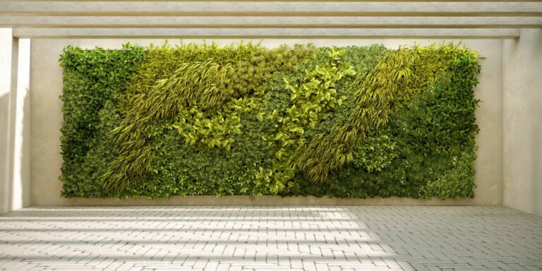Indoor vertical garden wall